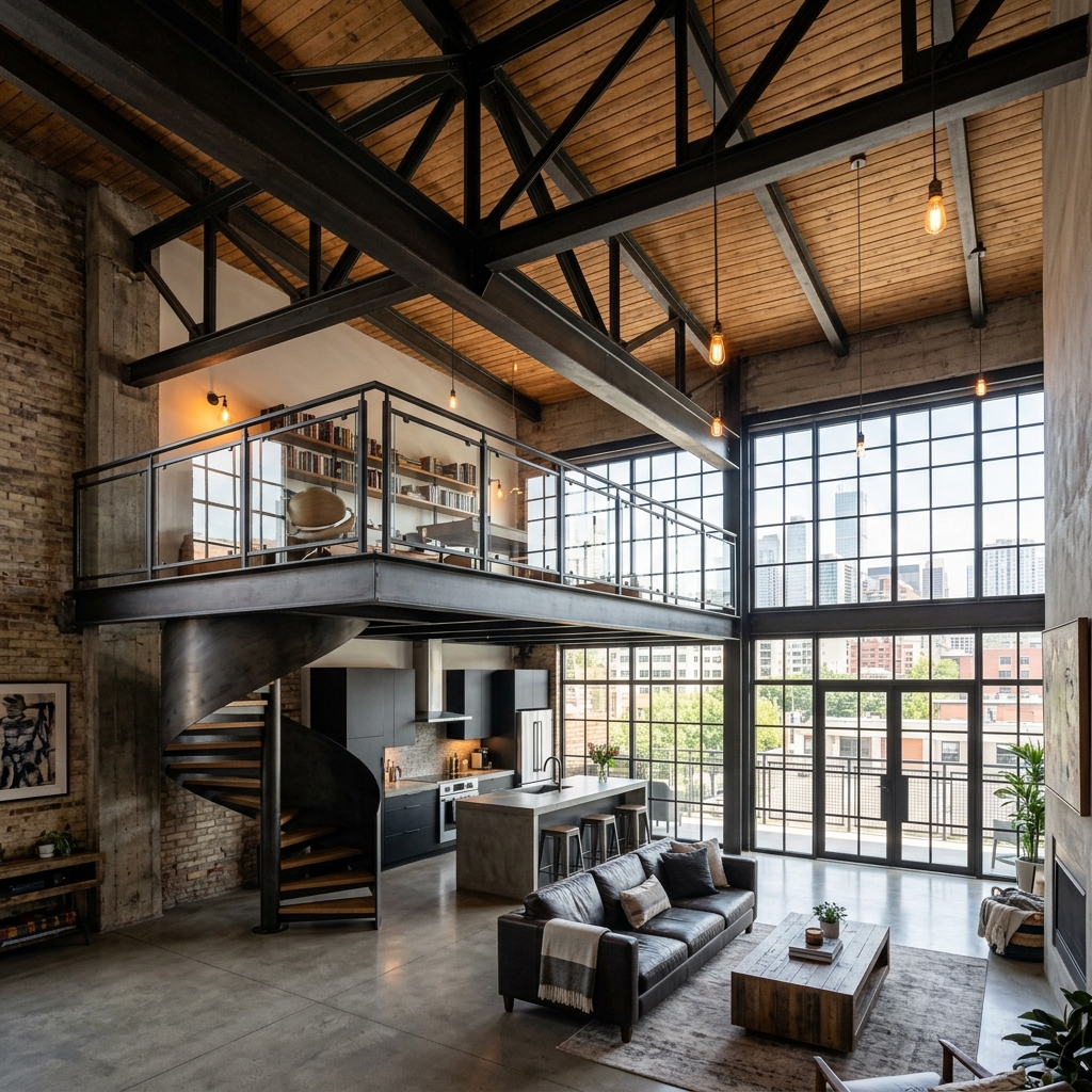Structural Steel Works & Mezzanine Floor